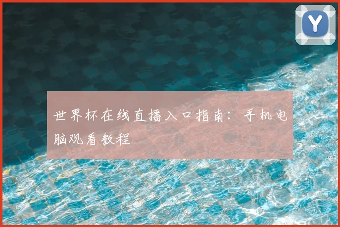 世界杯在线直播入口指南：手机电脑观看教程