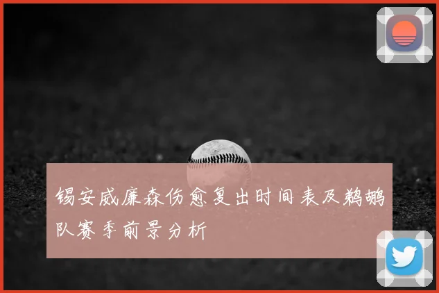 锡安威廉森伤愈复出时间表及鹈鹕队赛季前景分析